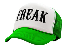 Load image into Gallery viewer, FREAK - sexy party college frat - Vintage Retro Style Trucker Cap Hat - Five Panel Retro Style TRUCKER Cap
