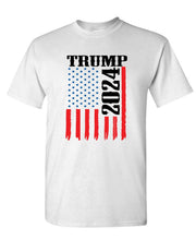 Load image into Gallery viewer, USA Trump Flag 2024 Unisex T-shirt
