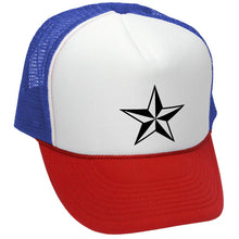 Load image into Gallery viewer, Nautical Star Trucker Hat - Mesh Cap
