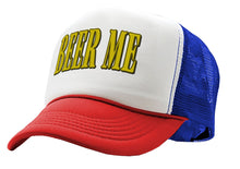 Load image into Gallery viewer, BEER ME - Five Panel Retro Style TRUCKER Cap
