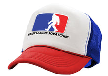 Load image into Gallery viewer, MAJOR LEAGUE SQUATCHIN&#39; - Five Panel Retro Style TRUCKER Cap
