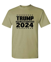 Load image into Gallery viewer, Trump 2024 - Take America Back Political Conservative Unisex T-Shirt - MAGA
