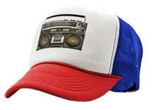 Load image into Gallery viewer, BOOMBOX - classic 80&#39;s 90&#39;s breakdancing - Vintage Retro Style Trucker Cap Hat - Five Panel Retro Style TRUCKER Cap
