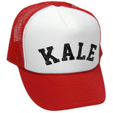 Load image into Gallery viewer, v2 Kale Trucker Hat - Mesh cap - Five Panel Retro Style TRUCKER Cap
