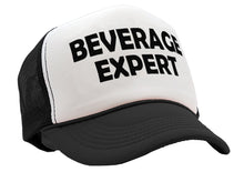 Load image into Gallery viewer, BEVERAGE EXPERT - beer wine liquor party - Vintage Retro Style Trucker Cap Hat - Five Panel Retro Style TRUCKER Cap
