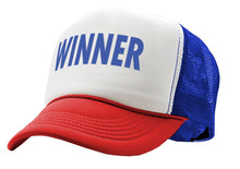 Load image into Gallery viewer, WINNER - Five Panel Retro Style TRUCKER Cap
