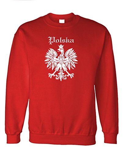 THE GOOZLER - POLSKA EAGLE - Mens Fleece Sweatshirt