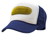 Load image into Gallery viewer, PICKLE - concession stand fair carvinal - Adult Trucker Cap Hat - Five Panel Retro Style TRUCKER Cap
