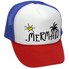 Load image into Gallery viewer, THIS S--- IS BANANAS - funny parody joke - Mesh Trucker Hat Cap - Five Panel Retro Style TRUCKER Cap
