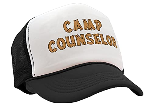 The Goozler - Camp Counselor - Nature Wilderness Guide Tourist - Vintage Retro Style Trucker Cap Hat