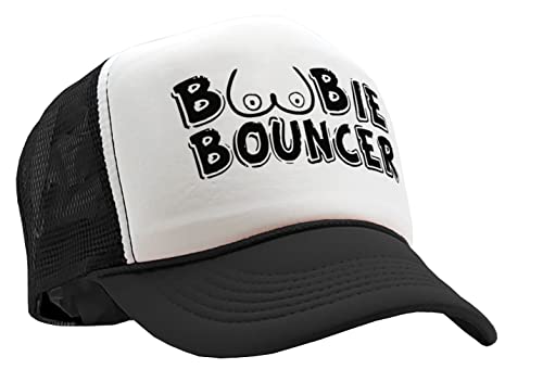 Nukem Cap Company - Boobie Bouncer - Vintage Retro Style Trucker Cap Hat