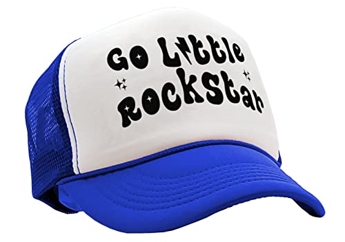 Nukem Cap Company - Go Little Rockstar - Viral Video - Vintage Retro Style Trucker Cap Hat