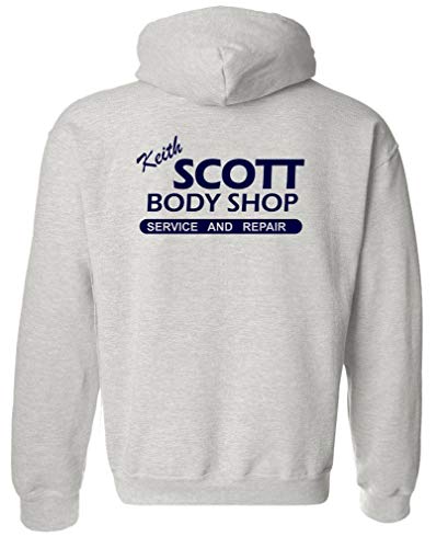 Back Print - Keith Scott Body Shop - Unisex Pullover Hoodie, Sport