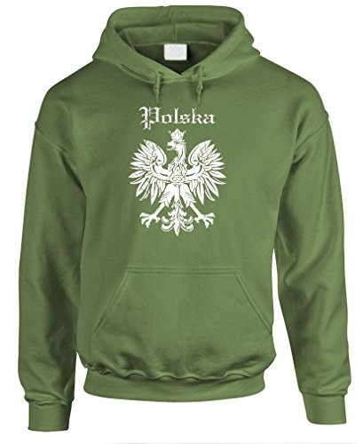 POLSKA EAGLE - POLISH POLAND FLAG PRIDE - Pullover Hoodie