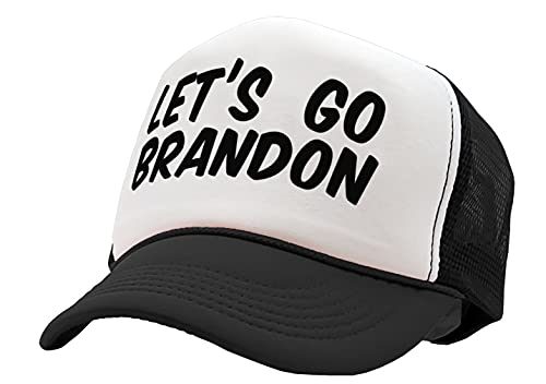 Guacamole - Let's GO Brandon - fjb Fuck Joe Biden Football Chant - Vintage Retro Style Trucker Cap Hat