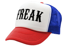 Load image into Gallery viewer, FREAK - sexy party college frat - Vintage Retro Style Trucker Cap Hat - Five Panel Retro Style TRUCKER Cap
