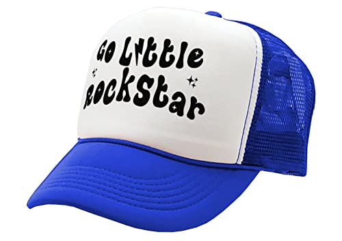 Nukem Cap Company - Go Little Rockstar - Viral Video - Vintage Retro Style Trucker Cap Hat