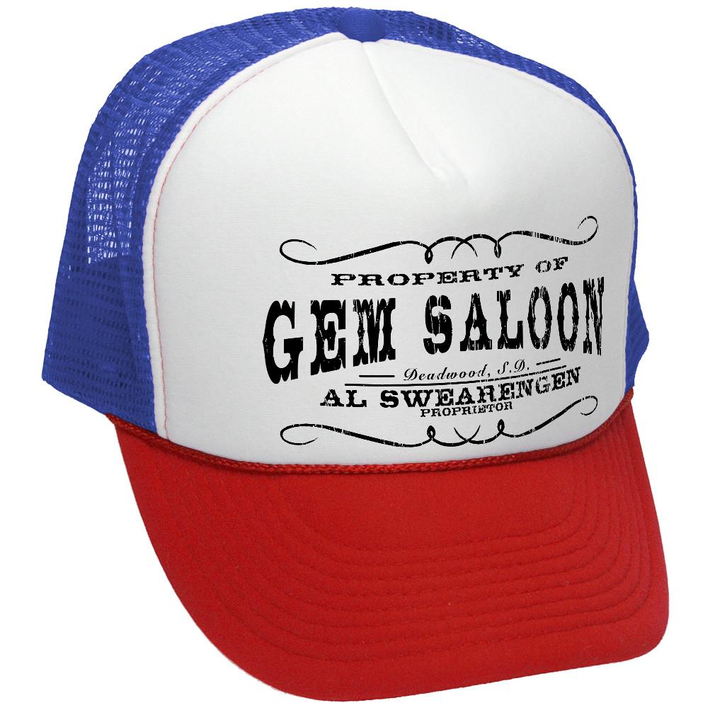 GemSaloon Trucker Hat - Five Panel Retro Style TRUCKER Cap