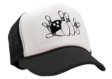 Load image into Gallery viewer, BOWLING - Five Panel Retro Style TRUCKER Cap
