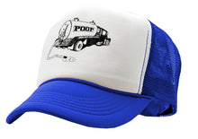 Load image into Gallery viewer, THE POOP TRUCK - gross joke gift - Vintage Retro Style Trucker Cap Hat - Five Panel Retro Style TRUCKER Cap
