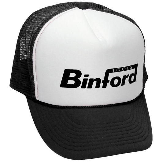 Binford Tools Trucker Hat - Mesh Cap - Five Panel Retro Style TRUCKER Cap