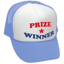 Load image into Gallery viewer, PRIZE WINNER - winning consolation gift - Adult Trucker Cap Hat - Five Panel Retro Style TRUCKER Cap
