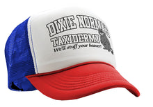 Load image into Gallery viewer, DIXIE NORMAS Taxidermy - funny joke - Vintage Retro Style Trucker Cap Hat - Five Panel Retro Style TRUCKER Cap
