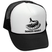 Load image into Gallery viewer, Danger Noodle Trucker Hat - Mesh Cap - Five Panel Retro Style TRUCKER Cap
