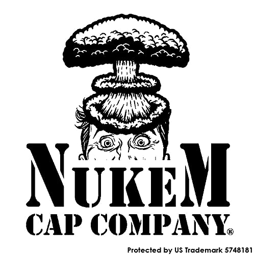 Nukem Cap Company - Pizza - Concession Food Truck fair Carnival - Vintage Retro Style Trucker Cap Hat