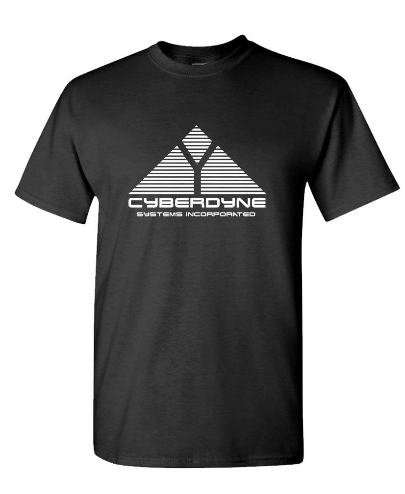 The Goozler Cyberdyne Systems Horror Movie Cyborg - Mens Cotton T-Shirt, 2XL, Black