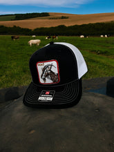 Load image into Gallery viewer, Adjustable Embroidered Snap Back Trucker Hat - GOAT Patch
