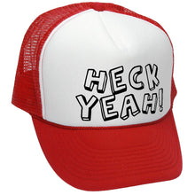 Load image into Gallery viewer, heckyeah Trucker Hat - Mesh Cap - Five Panel Retro Style TRUCKER Cap
