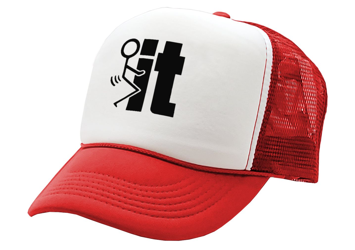 F--- IT - Five Panel Retro Style TRUCKER Cap