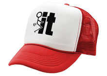 Load image into Gallery viewer, F--- IT - Five Panel Retro Style TRUCKER Cap
