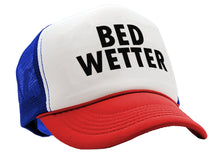 Load image into Gallery viewer, Bed Wetter - Five Panel Retro Style TRUCKER Cap
