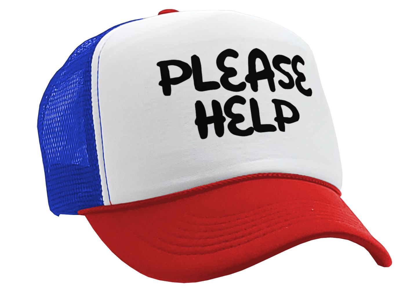 PLEASE HELP - Five Panel Retro Style TRUCKER Cap