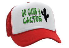 Load image into Gallery viewer, GO CLIMB a CACTUS - Five Panel Retro Style TRUCKER Cap
