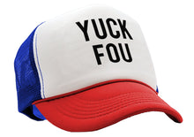 Load image into Gallery viewer, YUCK FOU - fuck you funny prank gag gift Adjustable Snap Back Trucker Cap Hat
