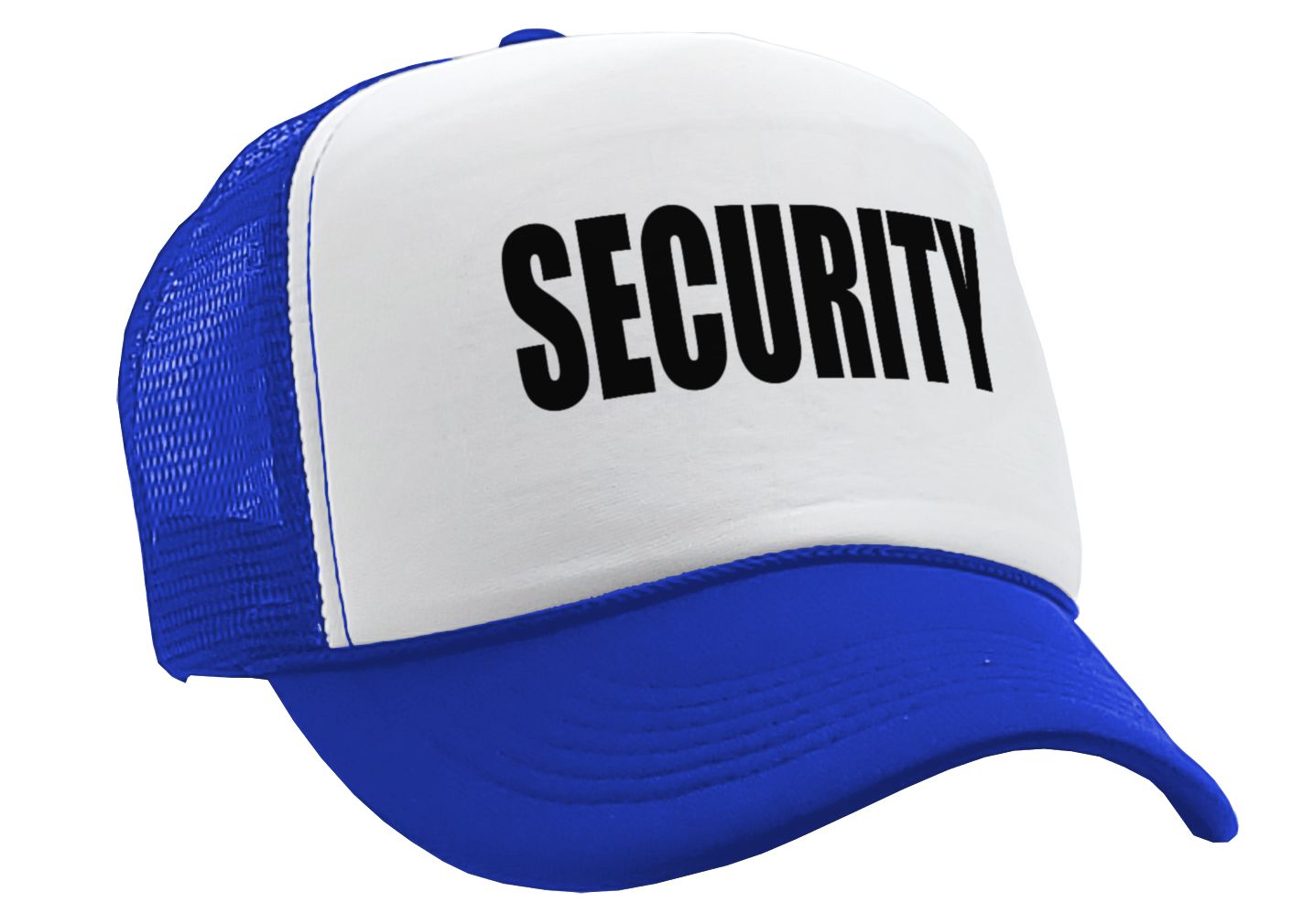 SECURITY - Five Panel Retro Style TRUCKER Cap