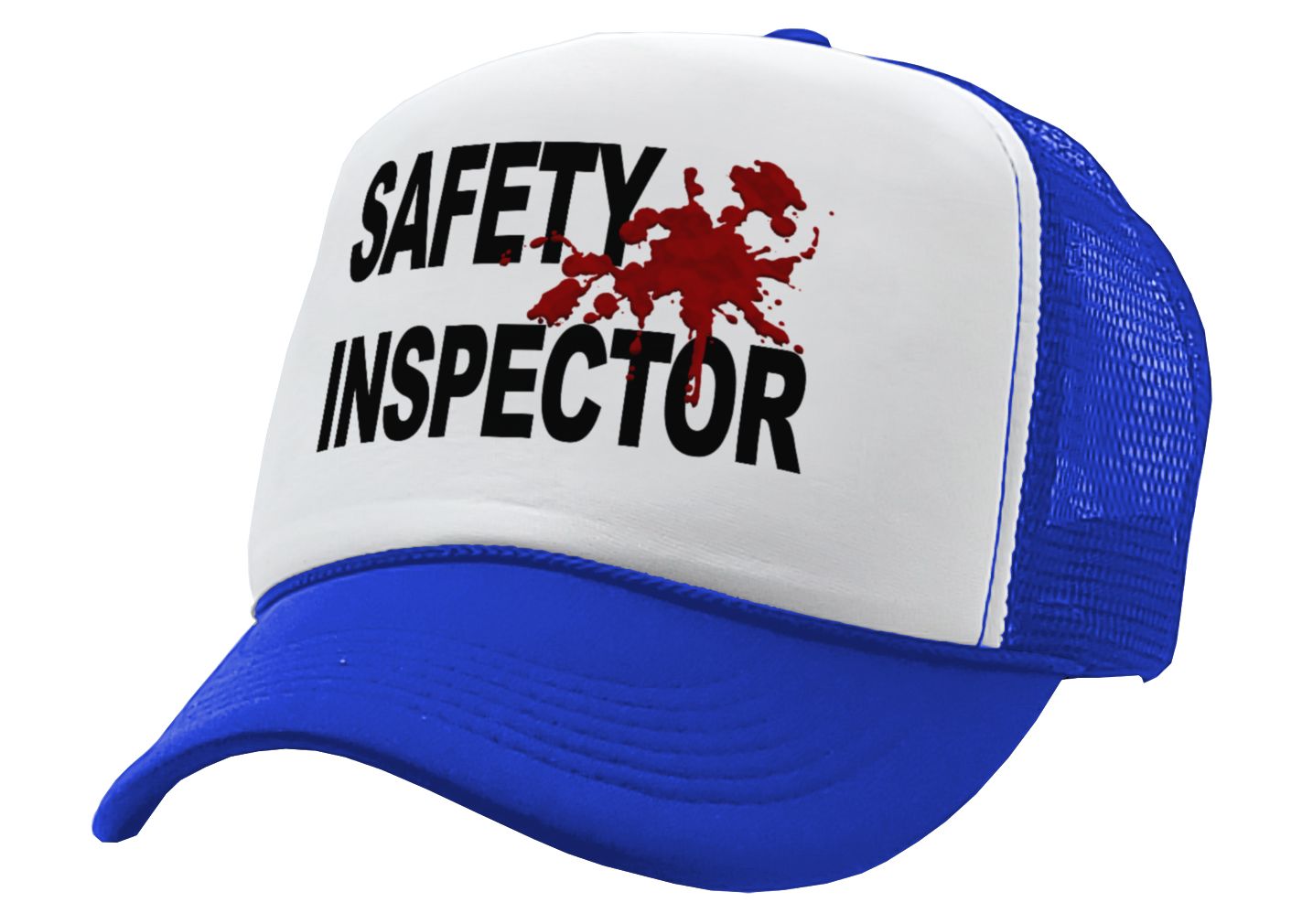 SAFETY INSPECTOR - Five Panel Retro Style TRUCKER Cap