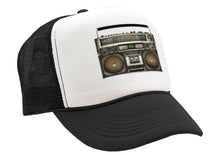 Load image into Gallery viewer, BOOMBOX - classic 80&#39;s 90&#39;s breakdancing - Vintage Retro Style Trucker Cap Hat - Five Panel Retro Style TRUCKER Cap
