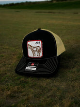 Load image into Gallery viewer, Adjustable Embroidered Snapback Trucker Hat - Donkey (ASS) Patch
