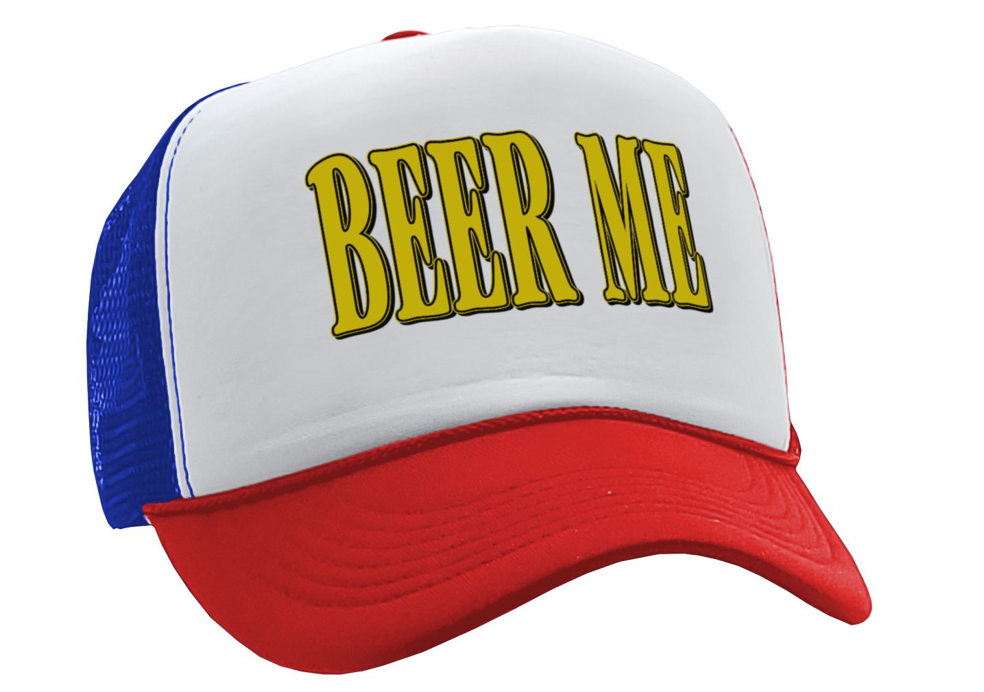 BEER ME - Five Panel Retro Style TRUCKER Cap