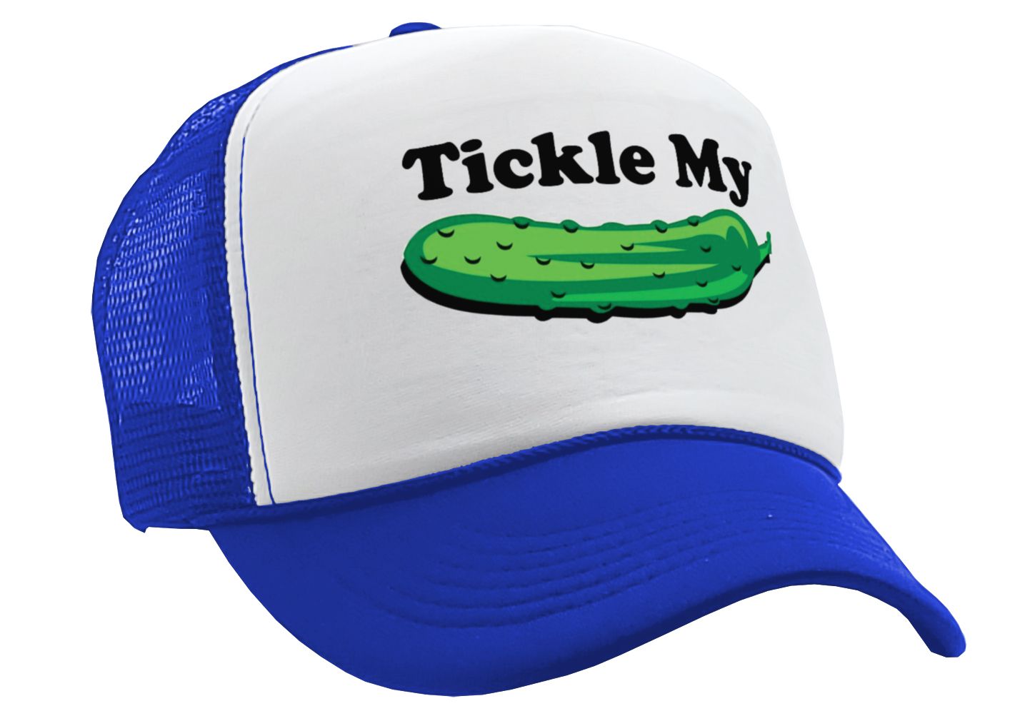 Tickle My Pickle - Five Panel Retro Style TRUCKER Cap