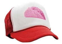 Load image into Gallery viewer, PINK TACO - funny joke gag prank sexy - Vintage Retro Style Trucker Cap Hat - Five Panel Retro Style TRUCKER Cap
