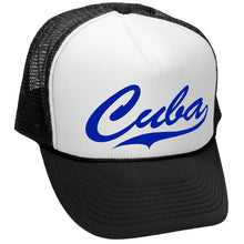 Load image into Gallery viewer, CUBA - Retro Style Trucker Hat - Five Panel Retro Style TRUCKER Cap
