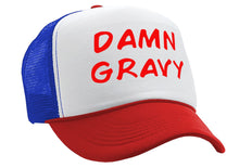 Load image into Gallery viewer, Damn Gravy - viral video - Vintage Retro Style Trucker Cap Hat - Five Panel Retro Style TRUCKER Cap
