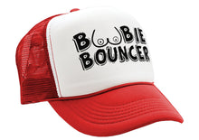 Load image into Gallery viewer, Boobie Bouncer - Vintage Retro Style Trucker Cap Hat - Five Panel Retro Style TRUCKER Cap
