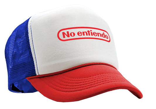 NO ENTIENDO - Five Panel Retro Style TRUCKER Cap