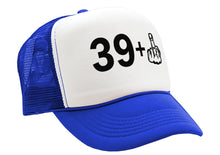 Load image into Gallery viewer, FORTY YEARS OLD 39 + 1 - Five Panel Retro Style TRUCKER Cap
